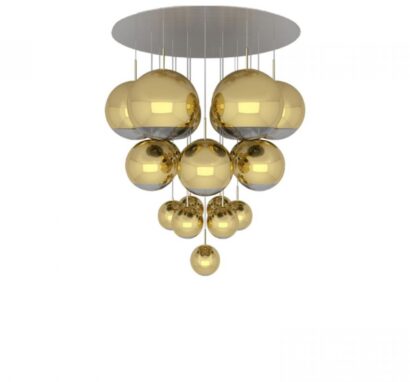 Tom Dixon Mirror Ball Mega Suspension Lamp