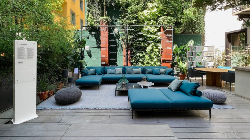 Salone del Mobile 2022  Italian garden furniture: Talenti